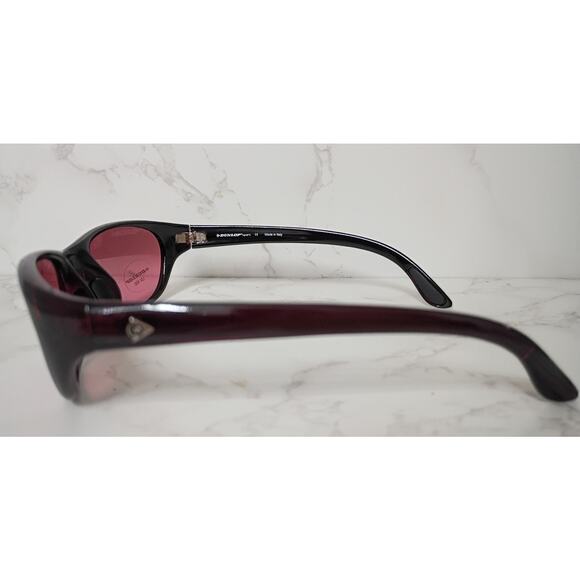 NEW Dunlop Burgundy Unisex Sport Sunglasses - Picture 2 of 7